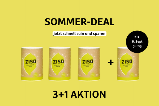 ZISO Mineraldrink 3+1 Aktion